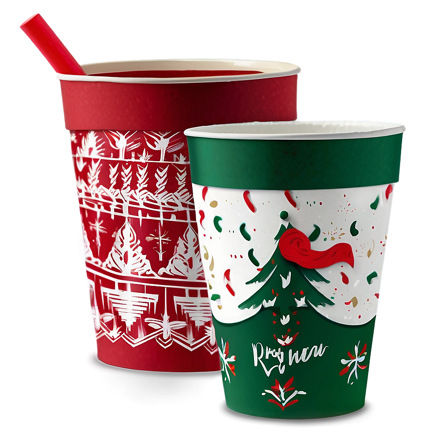 Holiday Cups Png Mvt61