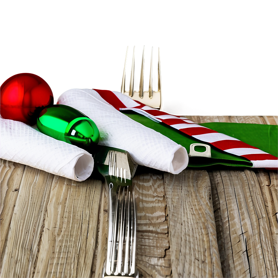 Holiday Dinner Napkin Png 05252024