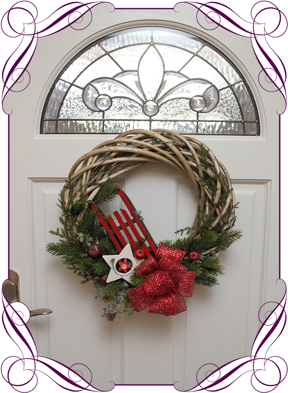 Holiday Door Wreath Decoration