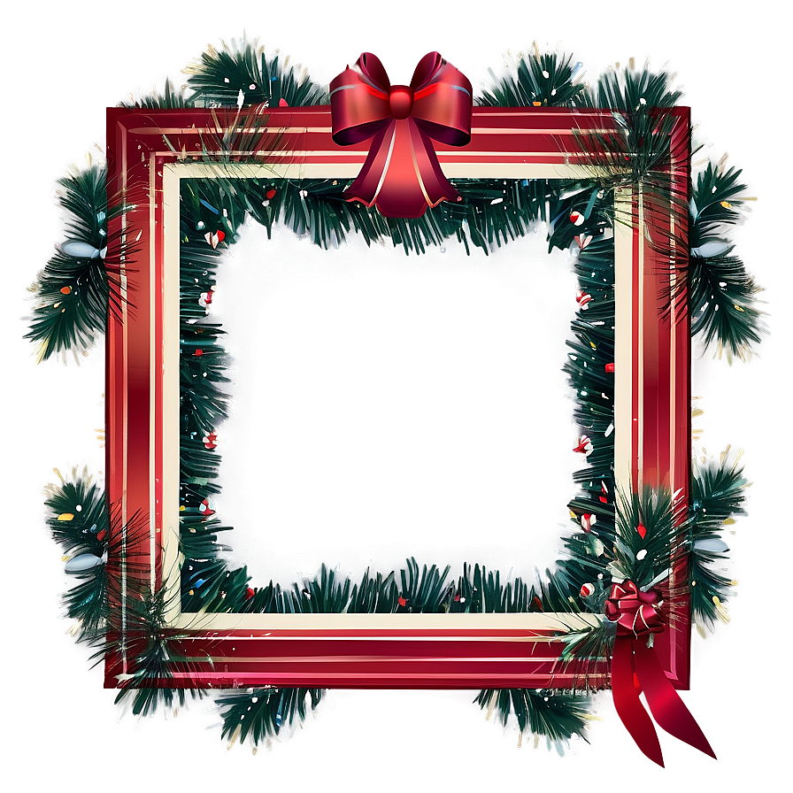 Holiday Frame Border Png 05252024