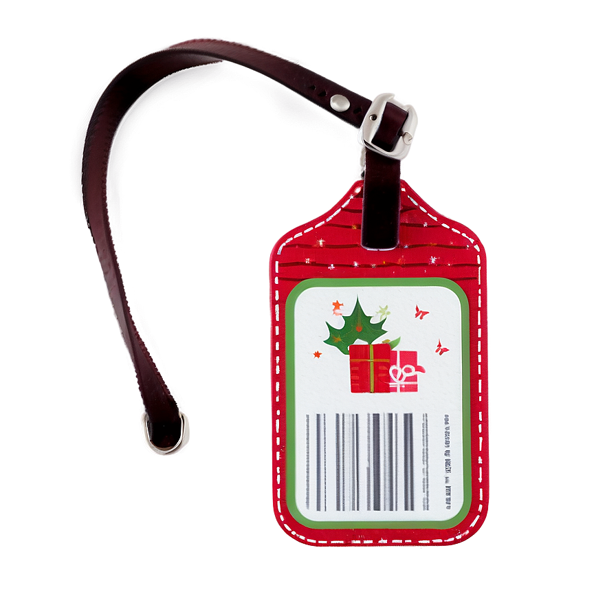 Holiday Luggage Tag Png Uio68