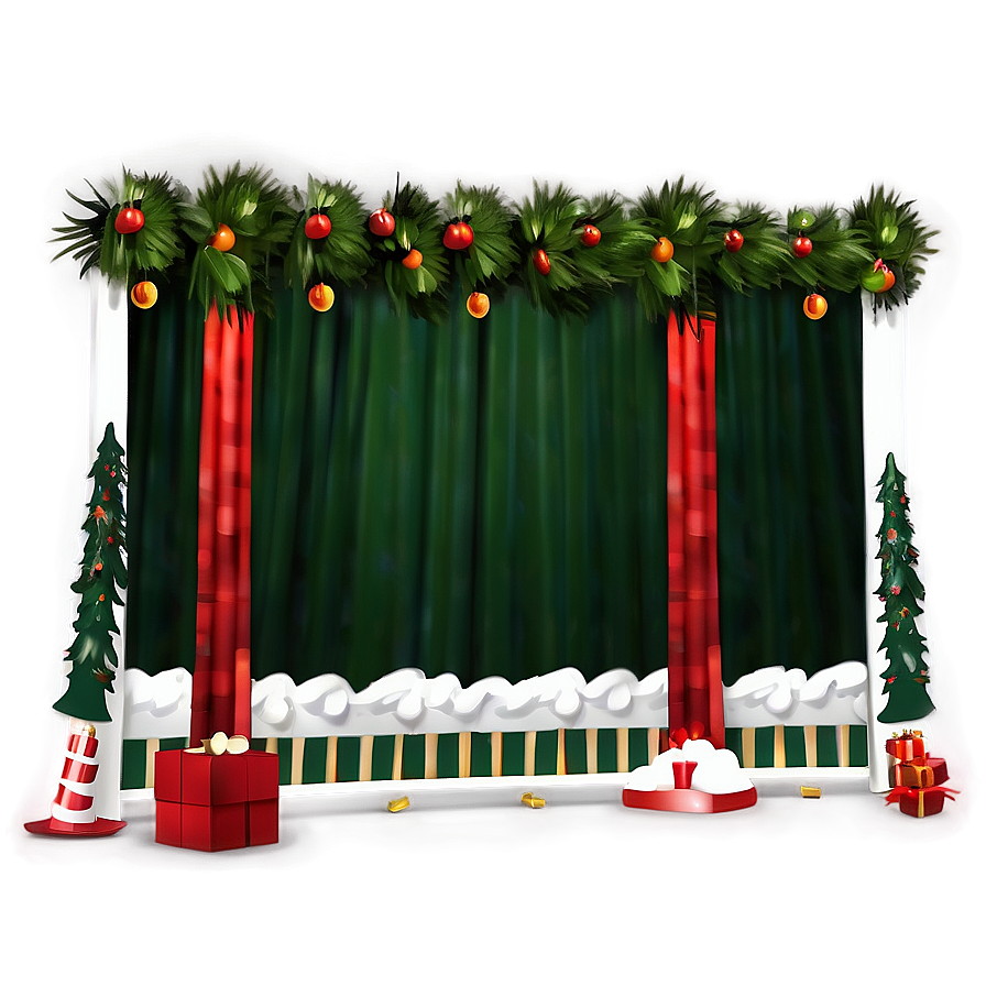 Holiday Photo Booth Decorations Png Uer8