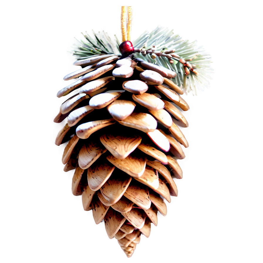 Holiday Pinecone Crafts Png Sva41