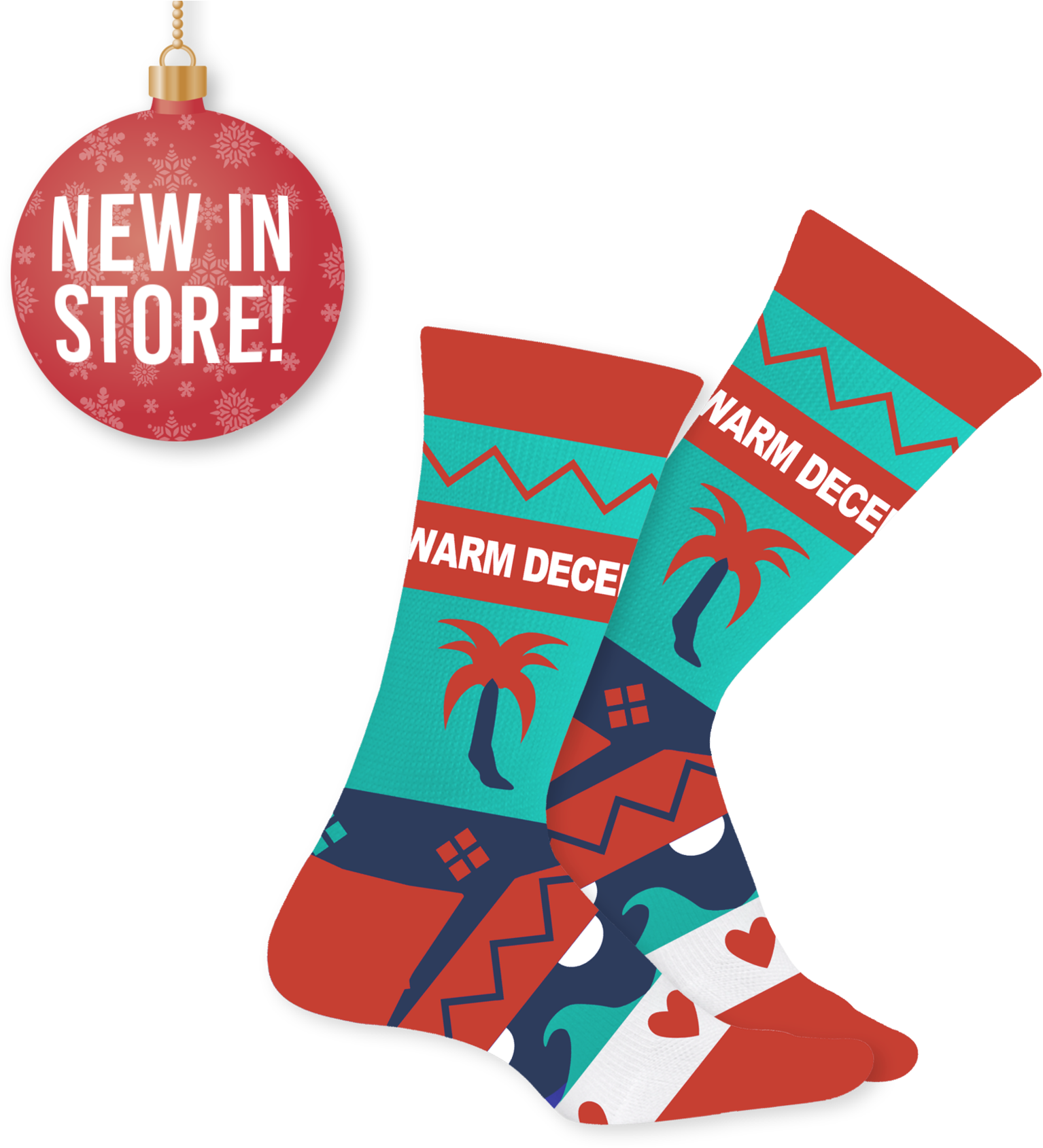 Holiday Socksand Ornament Promotion