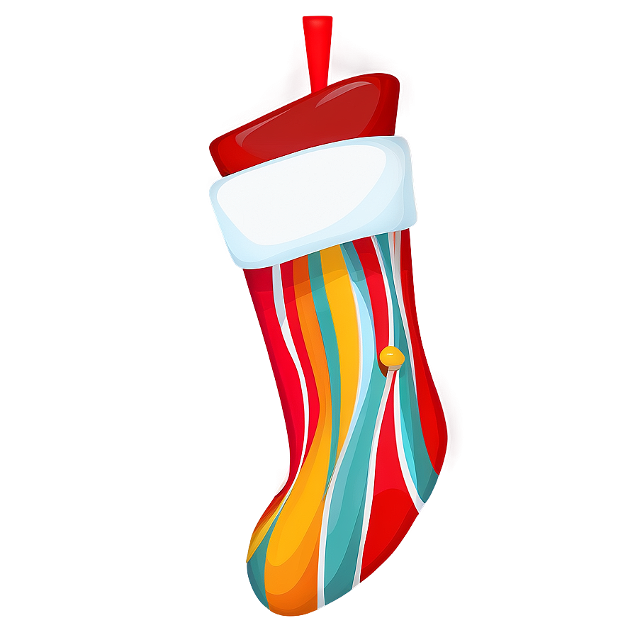 Holiday Stocking Png 4