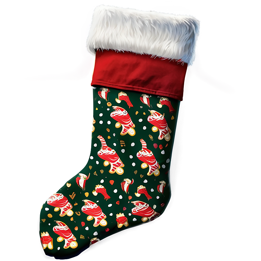 Holiday Stocking Png Bck97