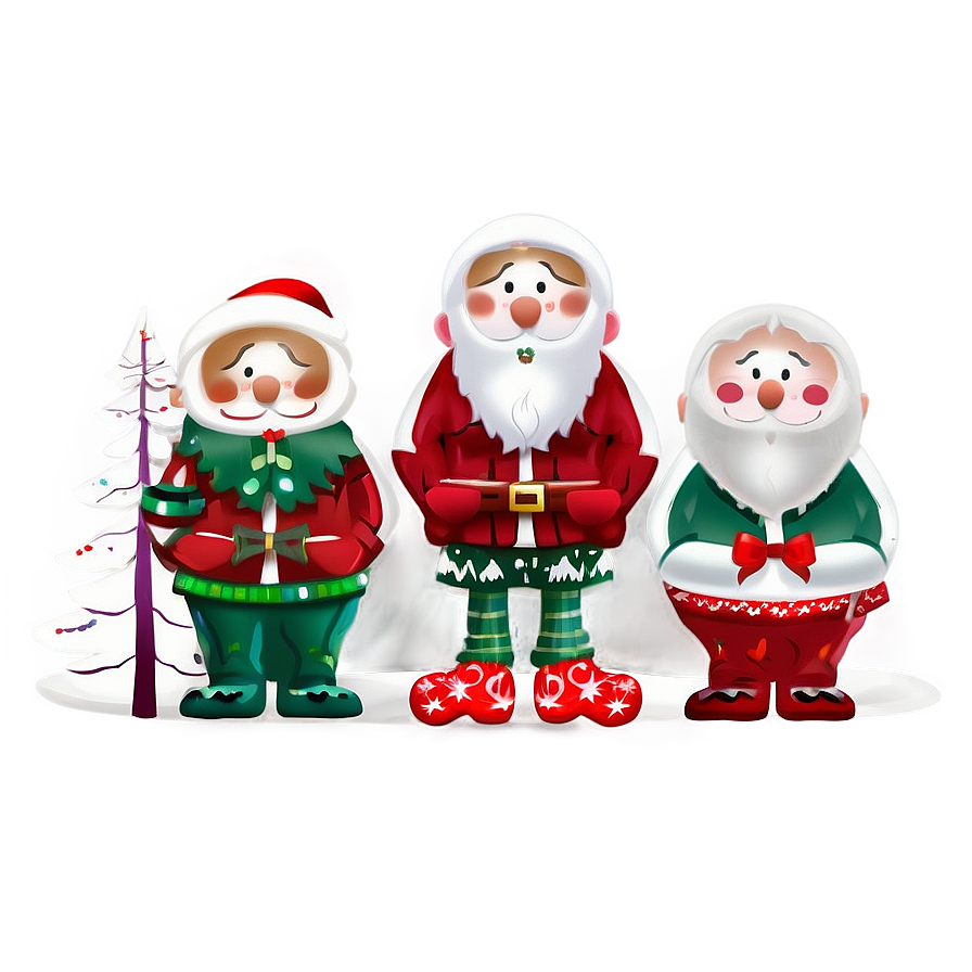 Holiday Themed Characters Png 40