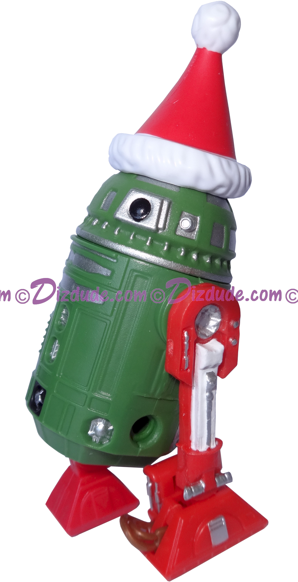 Holiday Themed Droidwith Santa Hat