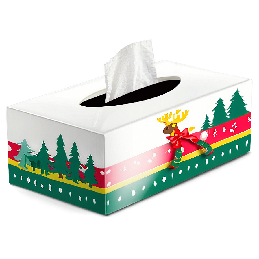 Holiday Tissue Box Png 06132024