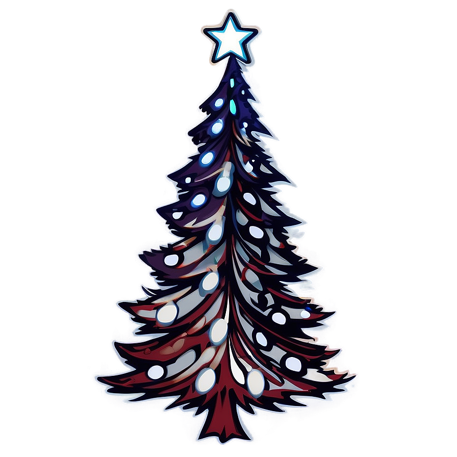 Holiday Tree Silhouette Png 61