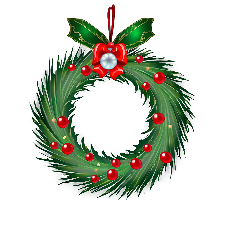 Holiday Wreath Png Teu67