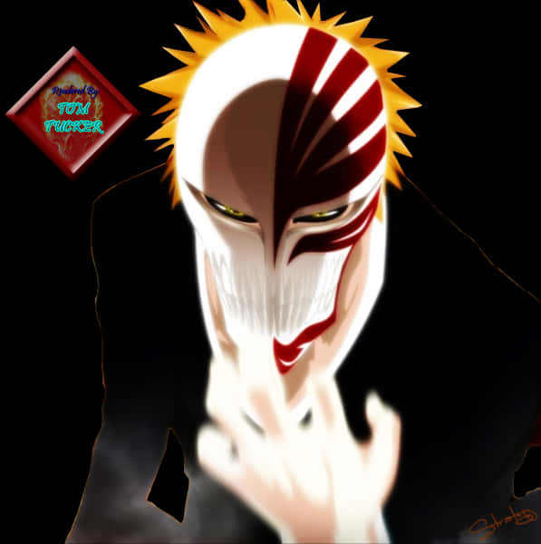 Hollow_ Ichigo_ Portrait_ Bleach