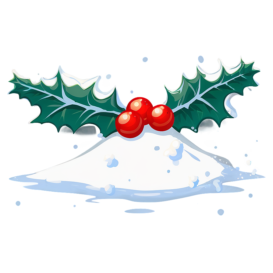 Holly And Snow Png Ddy25