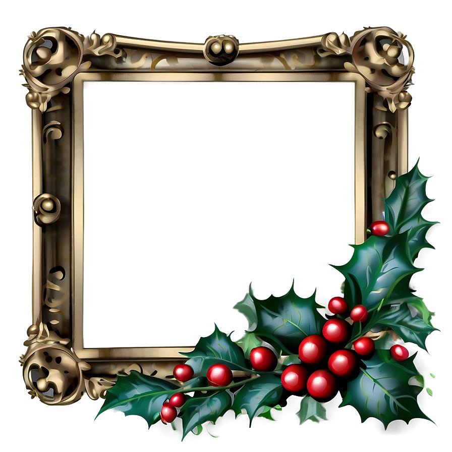 Holly Frame Png Fag53