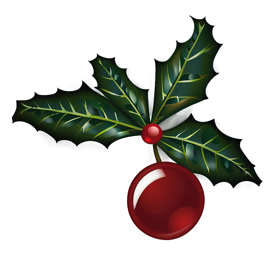 Holly Illustration Png 43