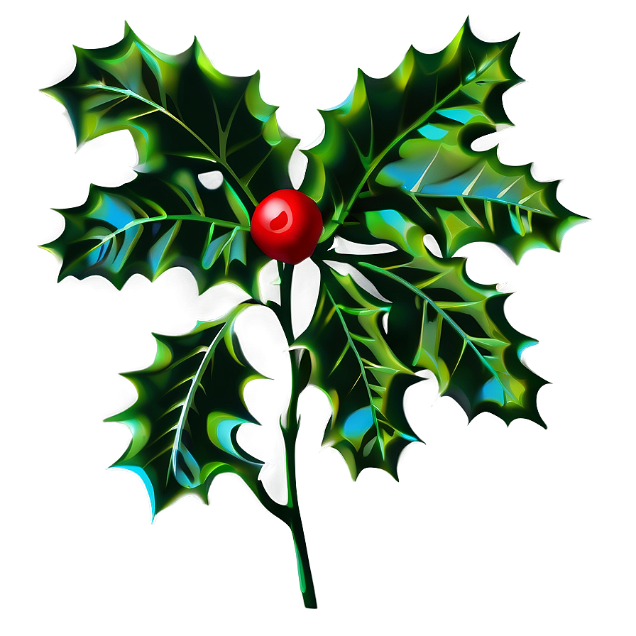 Holly Silhouette Png 05252024