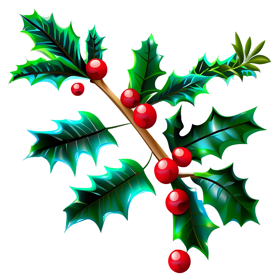 Holly Vector Png 76