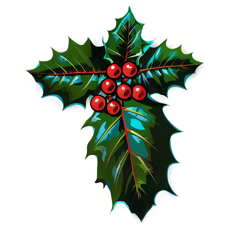 Holly Vector Png Rwo57