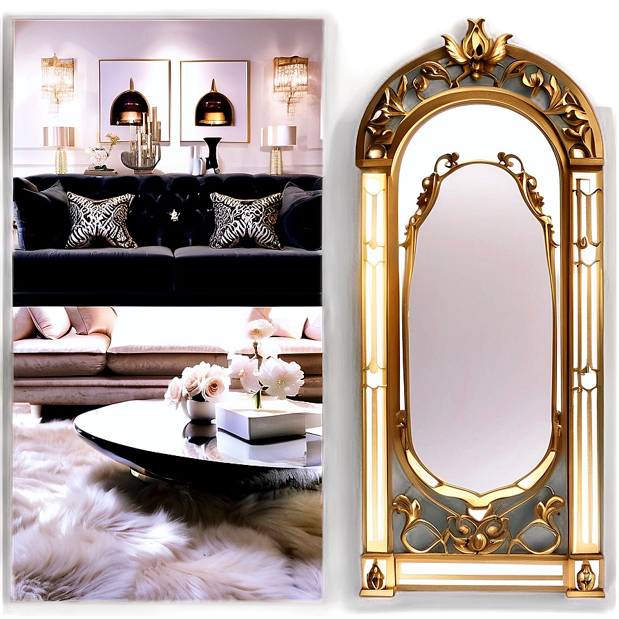 Hollywood Glam Living Room Png 05242024