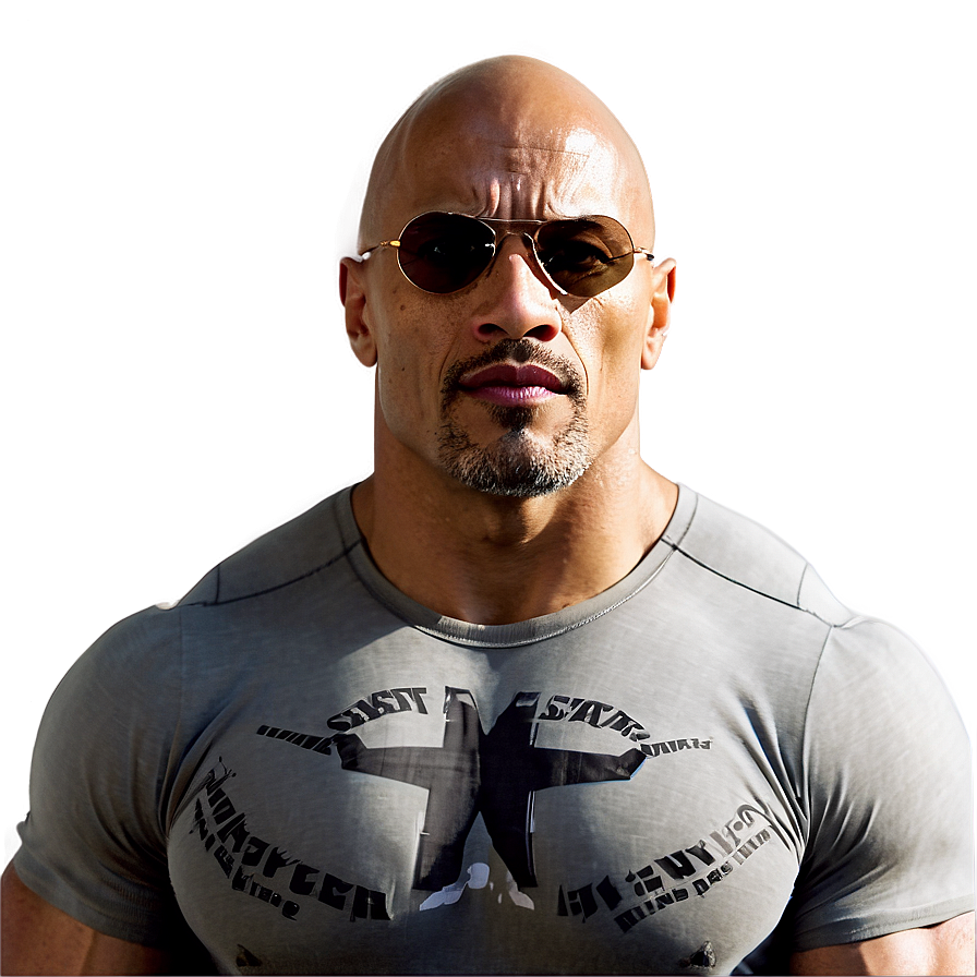 Hollywood Star The Rock Png Vxf73