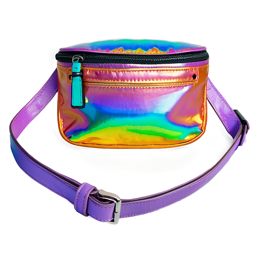 Holographic Fanny Pack Png 06212024