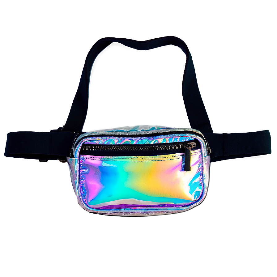 Holographic Fanny Pack Png Vbm93