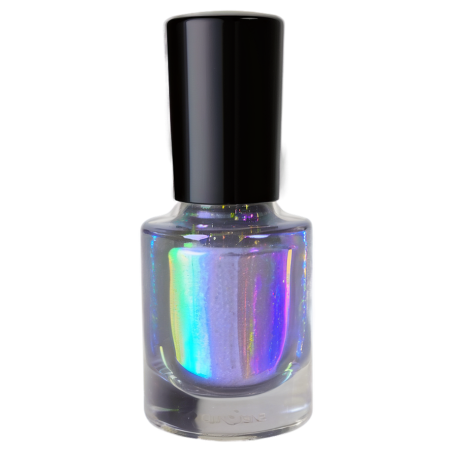 Holographic Nail Polish Bottle Png Fbj