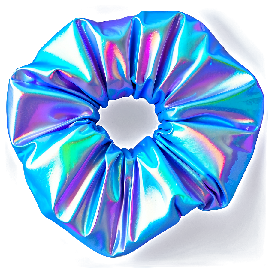 Holographic Scrunchie Png 06132024