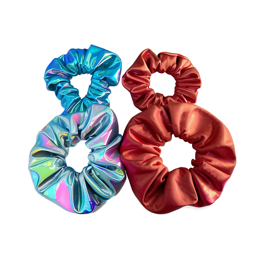 Holographic Scrunchie Png 47