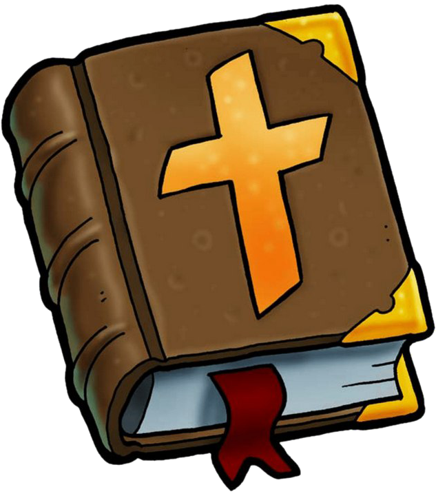 Holy Bible Cartoon Illustration