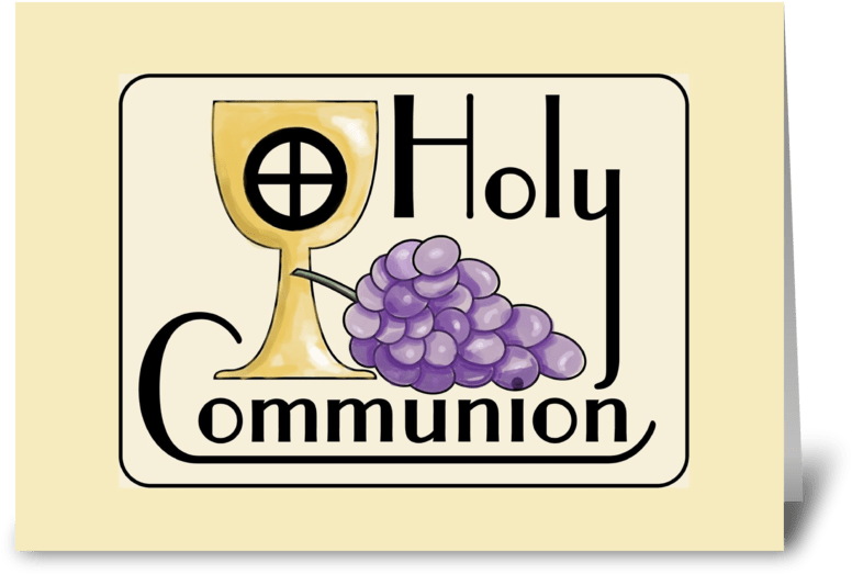 Holy Communion Elements Illustration