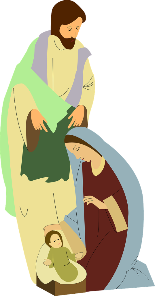 Holy Family Nativity Scene