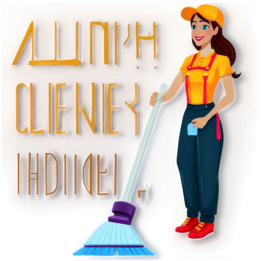 Home Cleaner Woman Png 06292024