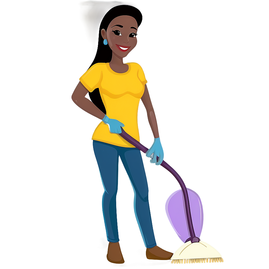 Home Cleaner Woman Png 36