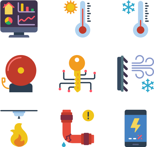 Home Maintenance Vector Icons