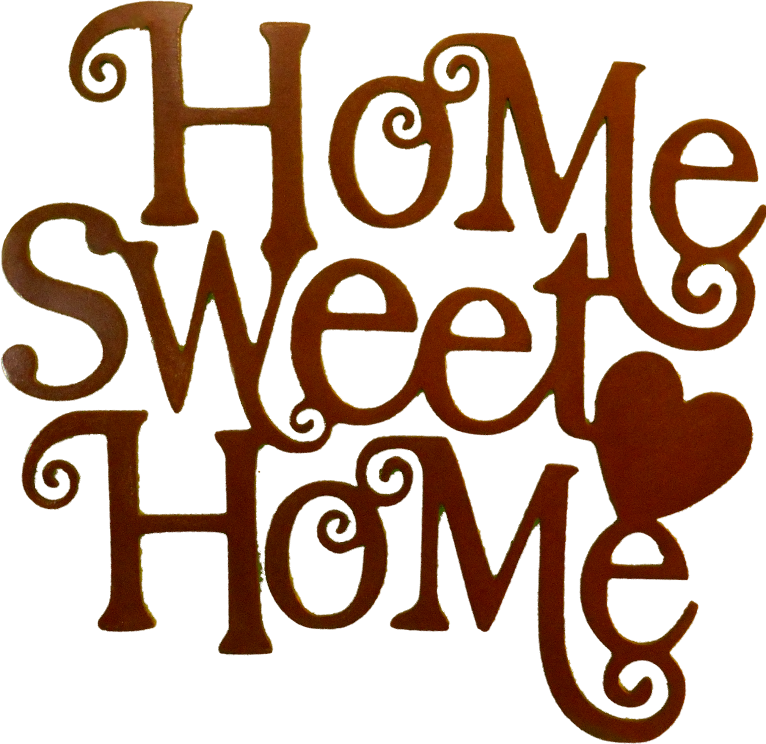 Home Sweet Home Chocolate Design