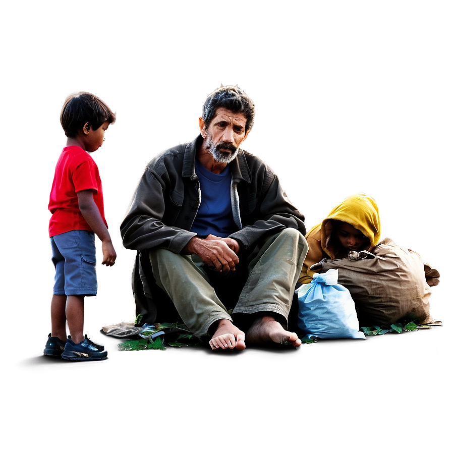 Homeless Family Png 22