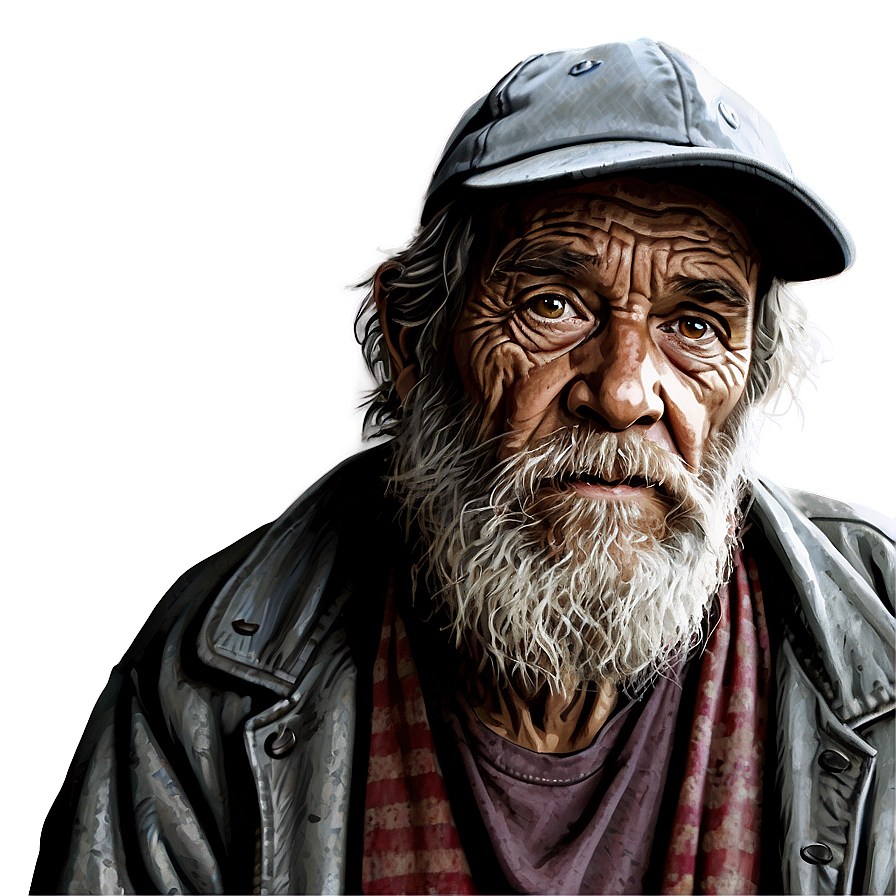 Homeless Hobo Artwork Png 33