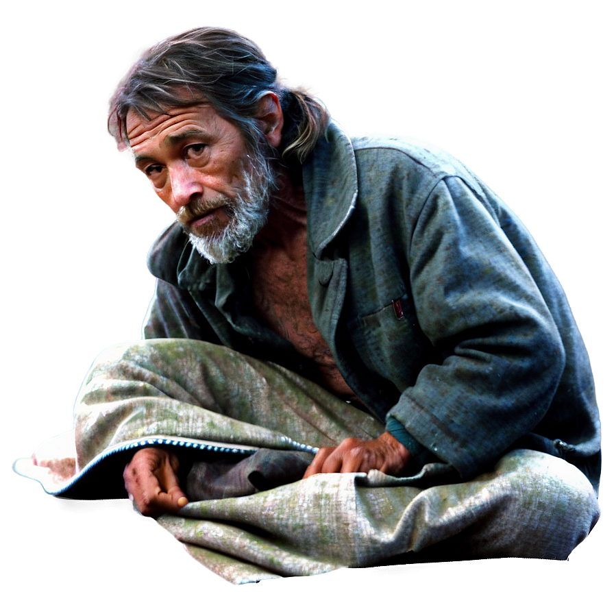 Homeless Hobo Artwork Png Cic