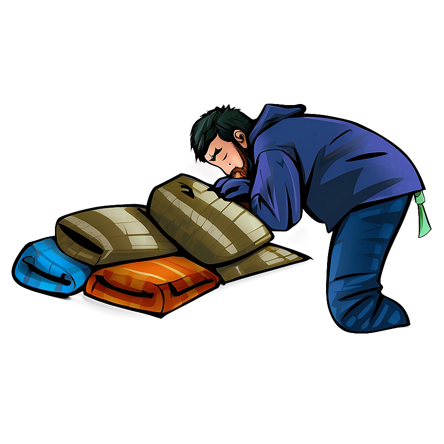 Homeless Man Vector Png Wdr70