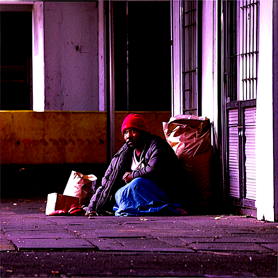 Homeless People Sheltering Png Ahi