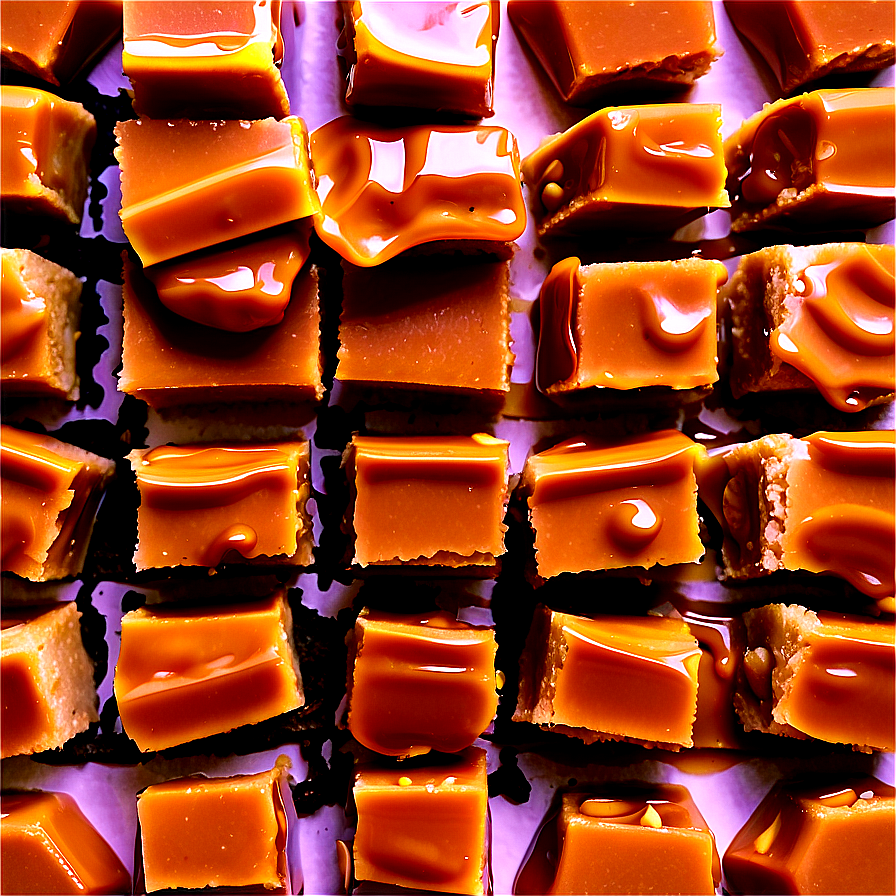 Homemade Caramel Bite Png 17