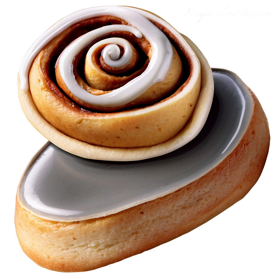 Homemade Cinnamon Roll Art Png Kpg