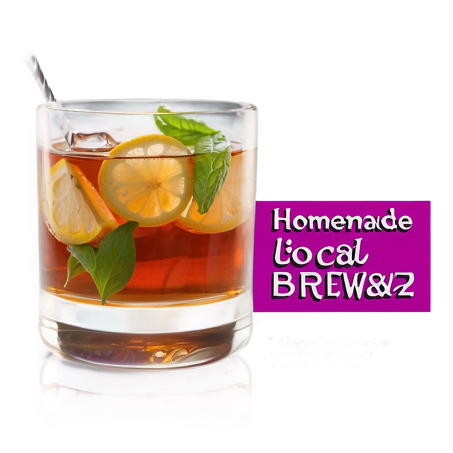 Homemade Iced Tea Brew Png Qgu39