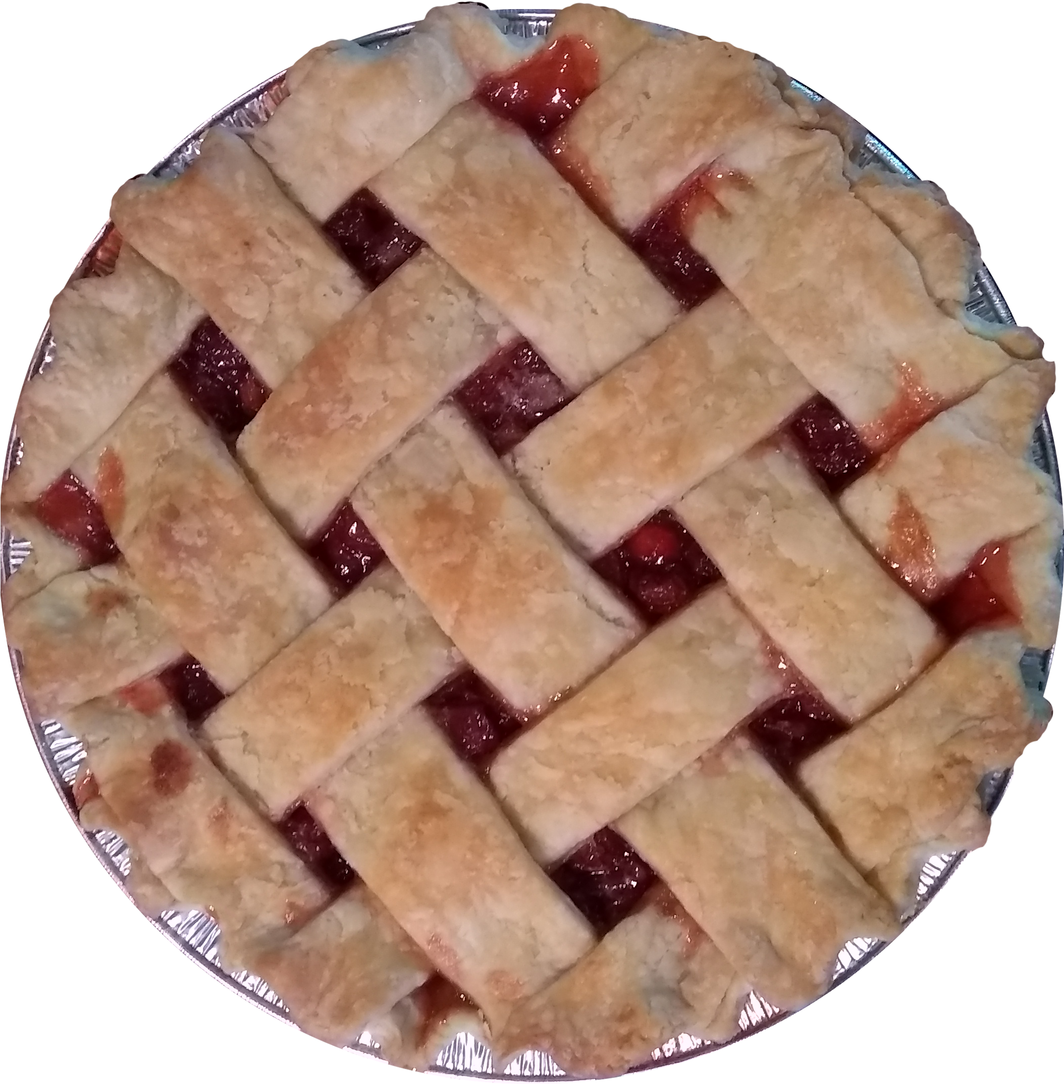 Homemade Lattice Crust Pie