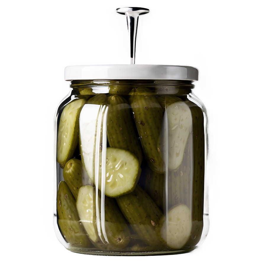 Homemade Pickle Jar Png 06212024