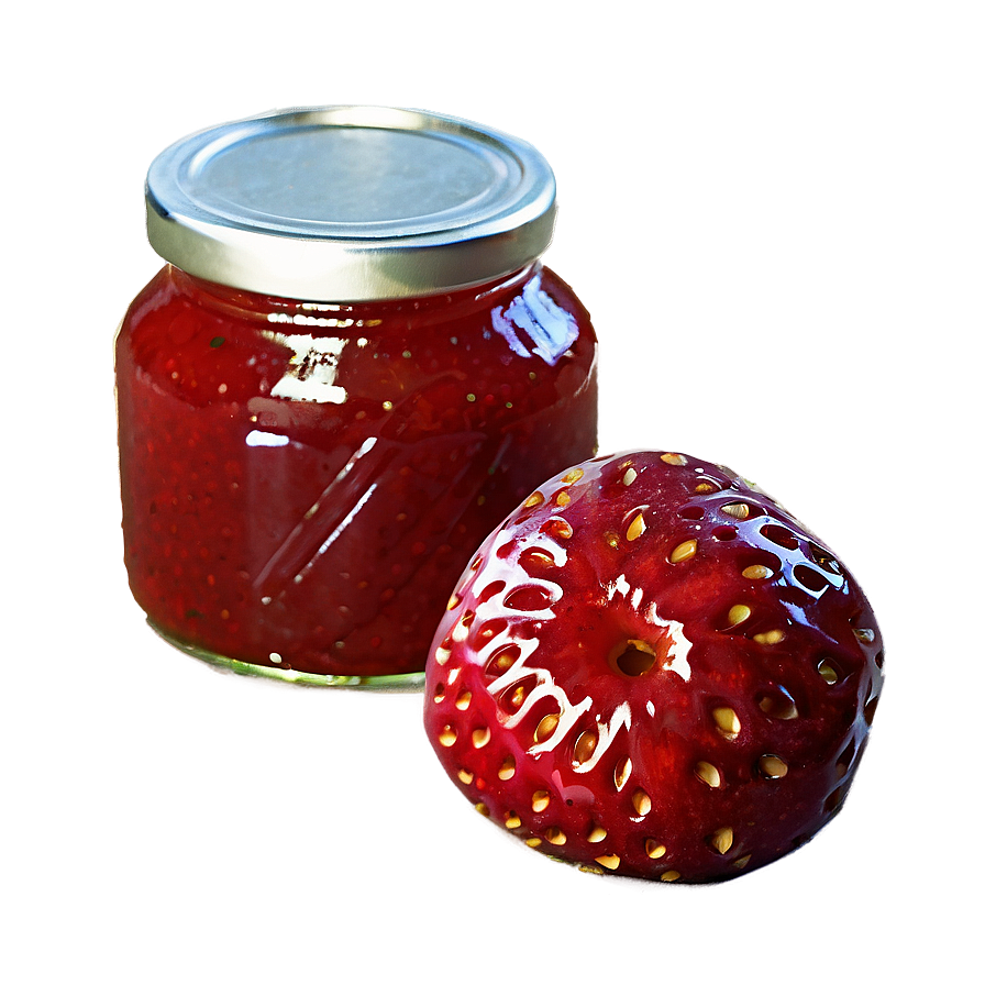 Homemade Strawberry Jam Png 06112024