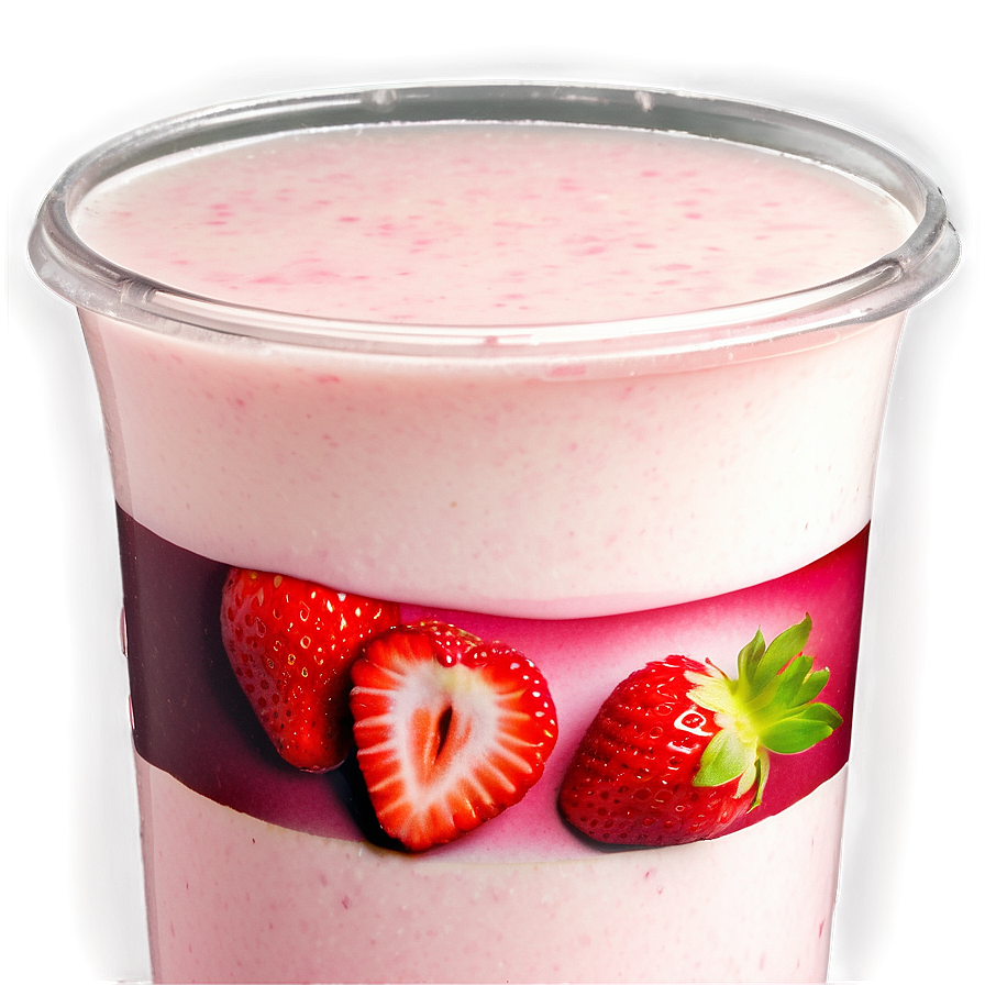 Homemade Strawberry Milk Png Fns