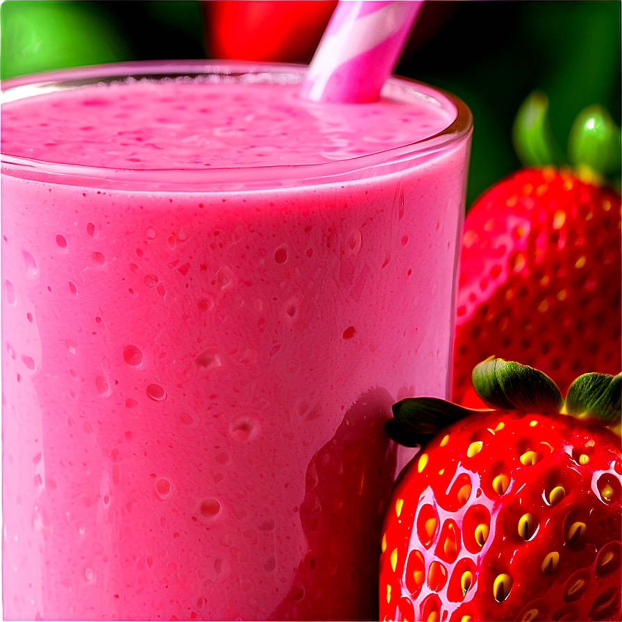 Homemade Strawberry Milk Png Ifl