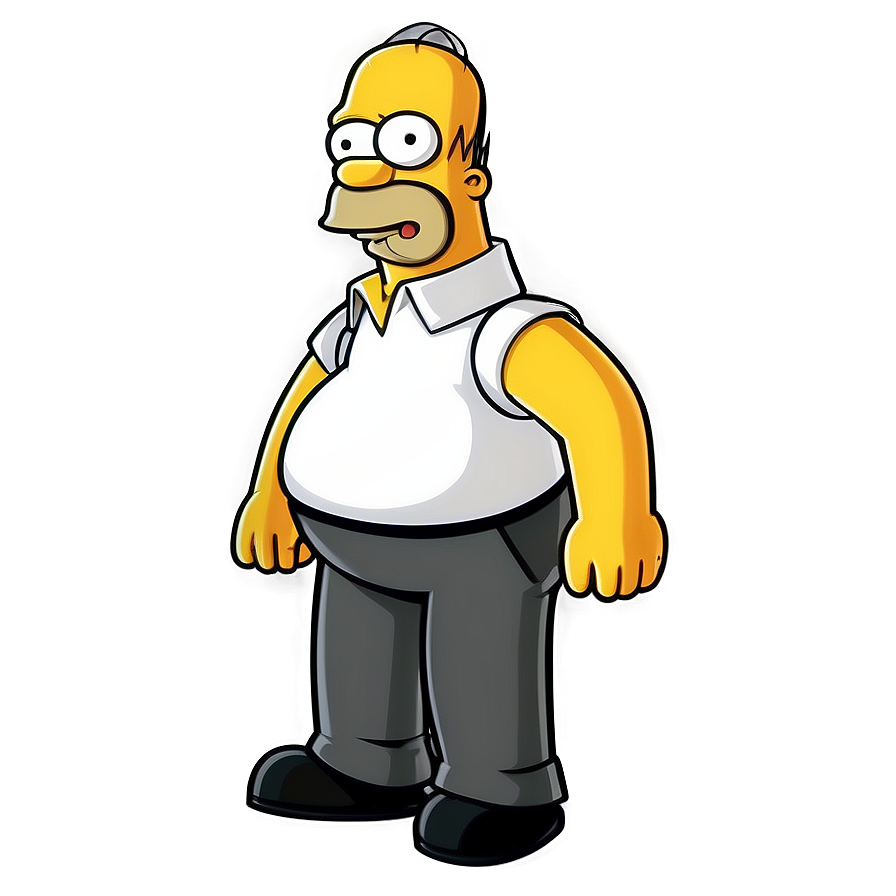 Homer Simpson Cartoon Character Png 99